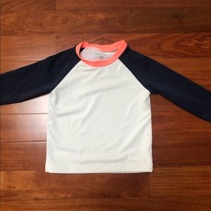 Janie and Jack baby boy 12-18 months rash guard 
Smoke free pet free home